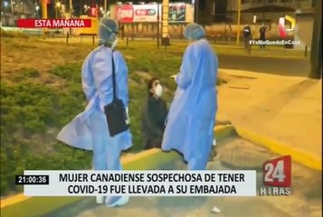 Coronavirus en Perú: realizan segunda prueba de descarte a canadiense que deambulaba en las calles
