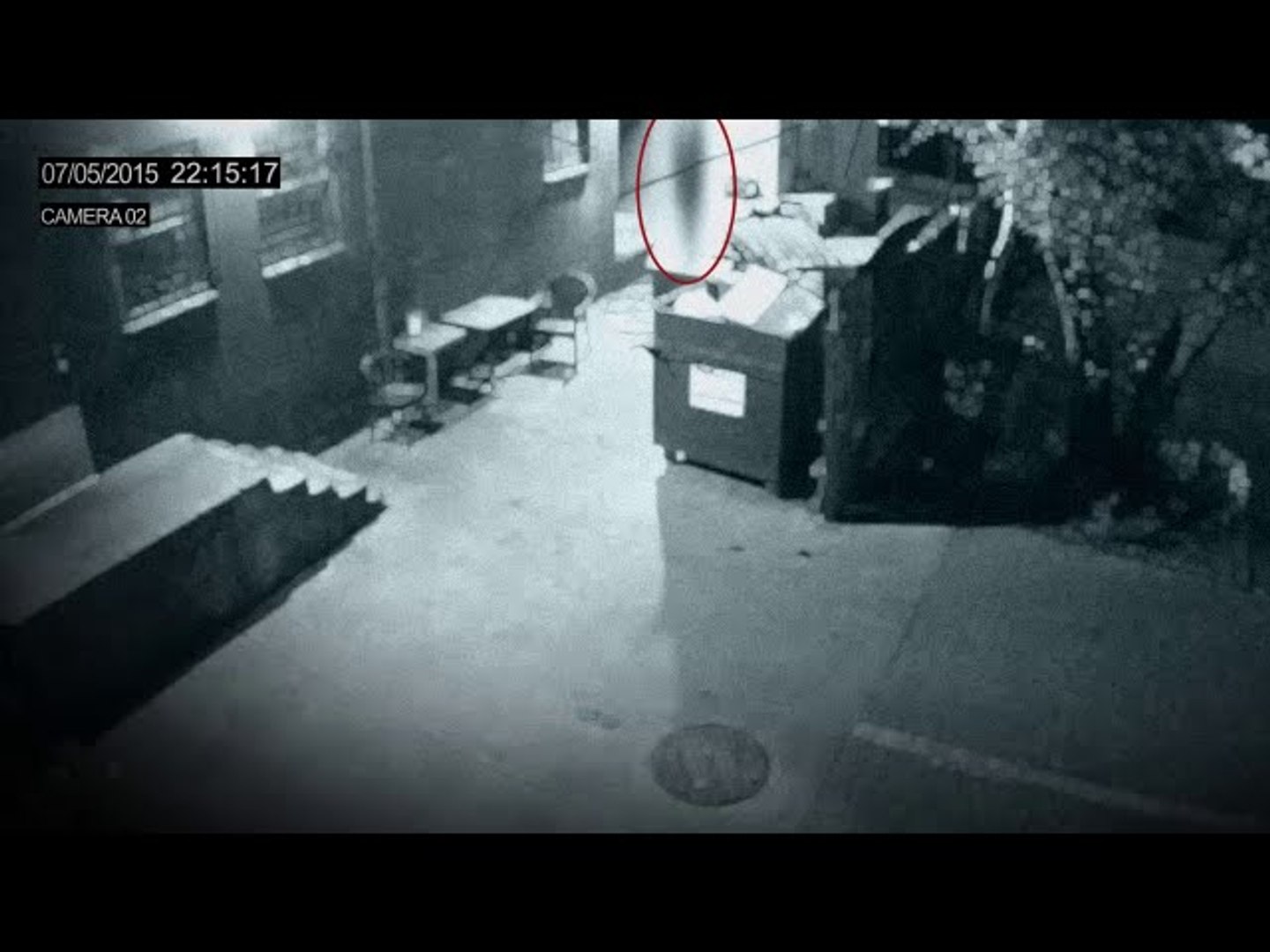 Scary Black Ghost Shadow Floating Caught On CCTV Camera - Scary Ghost Videos