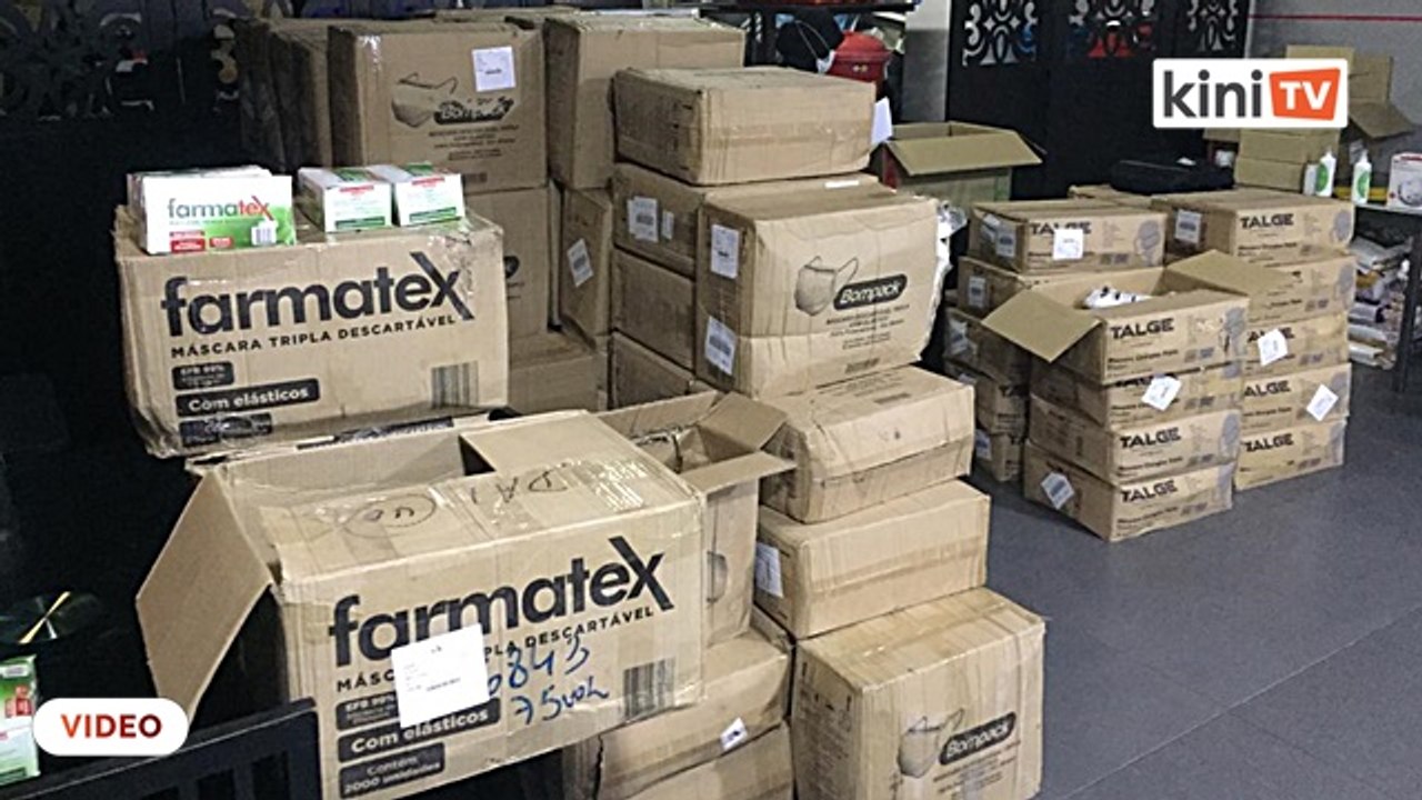 Kerajaan rampas lebih 200,000 topeng muka yang disorok