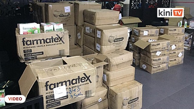 Kerajaan rampas lebih 200,000 topeng muka yang disorok