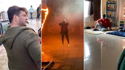 Sidharth Shukla Shares BTS Video Of His Debut Music Video Bhula Dunga