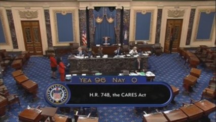 El Senado de EE.UU. ratifica el mayor estímulo económico de la historia del país