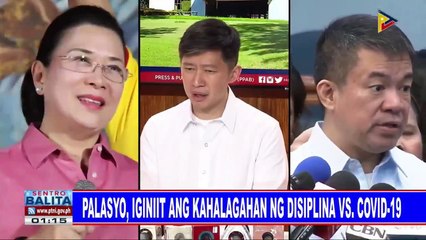 Palasyo, iginiit ang kahalagahan ng disiplina vs CoVID-19