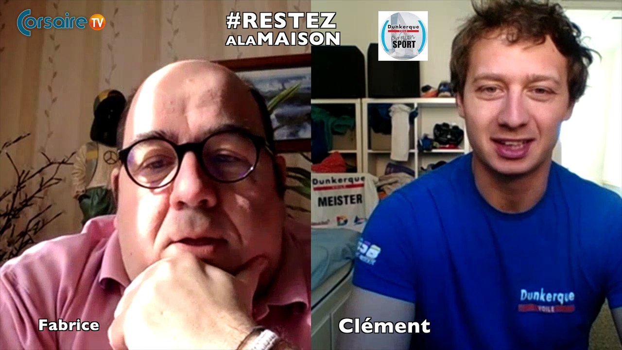 Sports : #ALaMaison avec Clément Meister de Voile Ambition Dunkerque - 26 Mars 2020