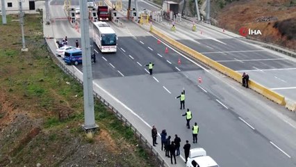 Jandarmadan şehirlerarası otobüslere denetim