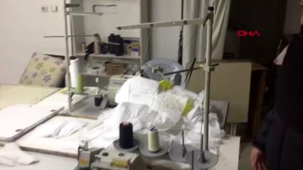 ANKARADA KACAK MASKE URETEN IS YERI MUHURLENDI