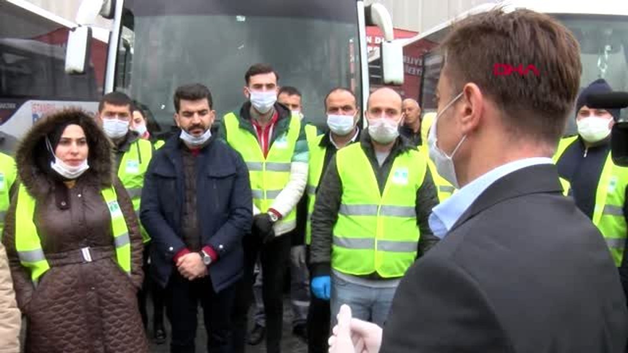 Bahçelievler'de vatandaşa hijyen seti verildi