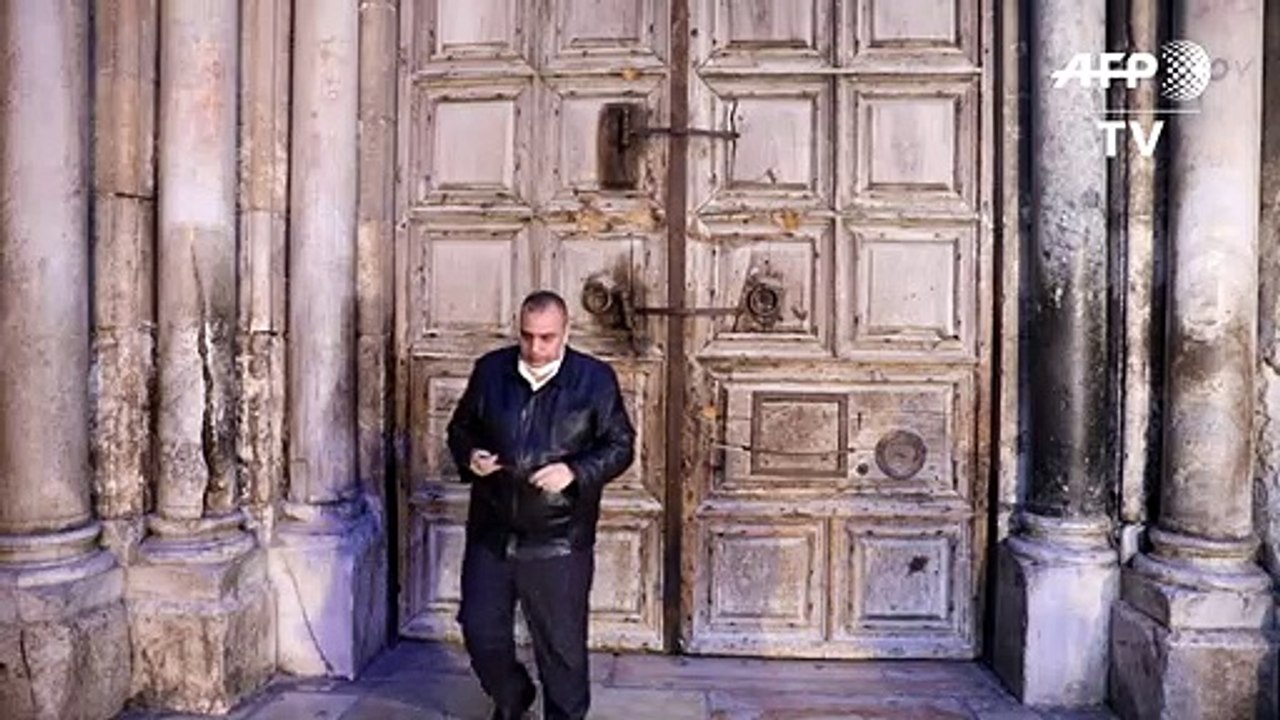 إغلاق كنيسة القيامة في القدس وتسجيل أول وفاة بكوفيد-19 في الأراضي الفلسطينية