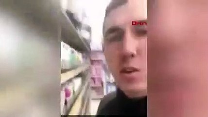 Koronavirüs | Marketteki ürünleri yalayarak o anları kayda alan şahıs, gözaltına alındı