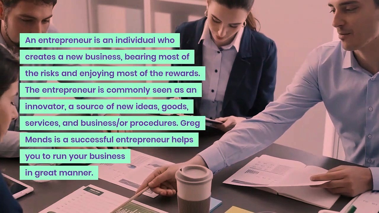 Greg Mends - 5 Qualities of a Successful Entrepreneur