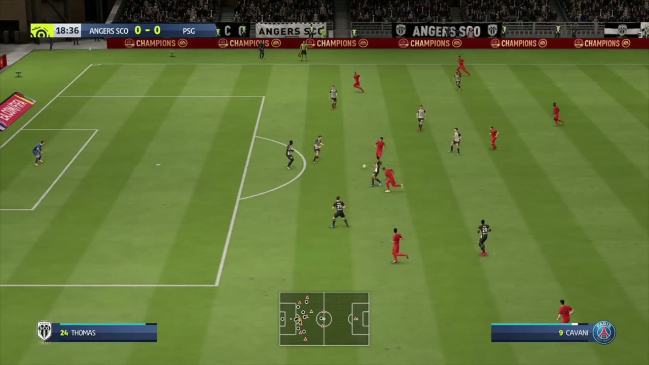 Angers SCO - PSG sur FIFA 20 : résumé et buts (L1 - 32e journée)