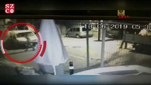 Gaziosmanpaşa'da minibüs hırsızlığı kamerada!