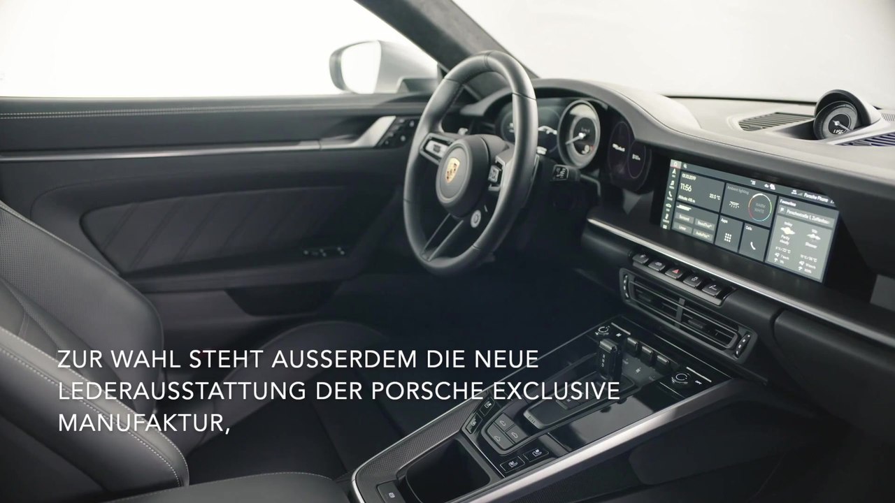 Das Interieur des neuen Porsche 911 Turbo S Cabriolet