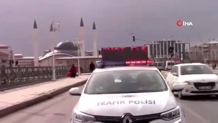 Ağrı İl Emniyet Müdürlüğü'nden korona virüse yönelik bilgilendirme çalışmaları