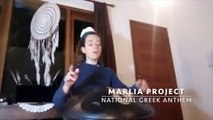 National Greek anthem on handpan by Marlia on our national day celebration