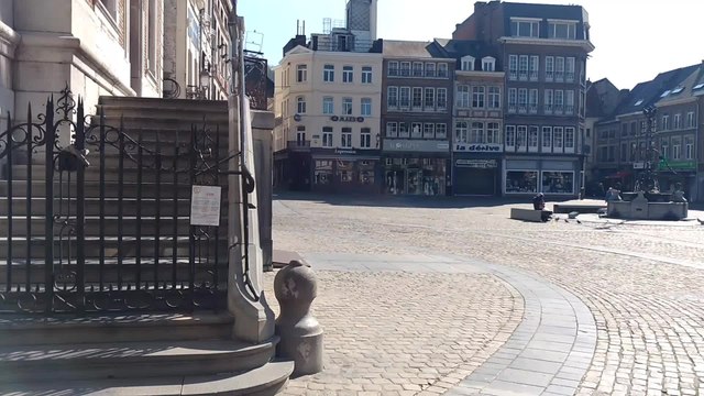 Mesures de confinement suite a l'épidémie de Coronavirus : Huy désertée