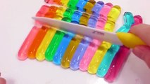 Soft Stick All Colors Pudding Jelly DIY Learn Colors Slime Foam Clay Glitter Ice Cream Toys For Kids