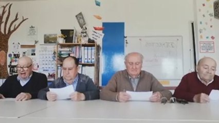 "Tele San Pedro", el informativo de los abuelos que se ríen del coronavirus