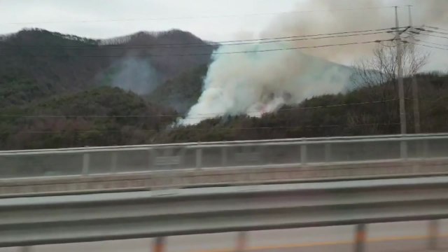 강원 철원 산불 진화 완료...산림 5㏊ 소실 / YTN