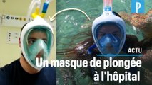 Coronavirus : un masque de plongée Decathlon pourrait aider les soignants en Italie