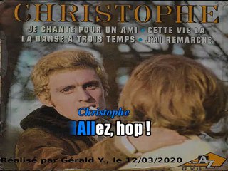 Christophe_La danse à trois temps (1965)karaoke