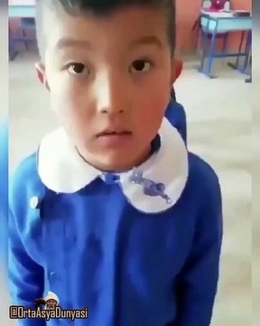Erciş, Ulupınar köyünde yaşayan Kırgız Türk’ü kardeşlerimizden İstiklal Marşı
