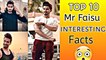 Top 10 Interesting Facts About Mr Faisu  Mr Faisu unknown facts  Varun XYZ