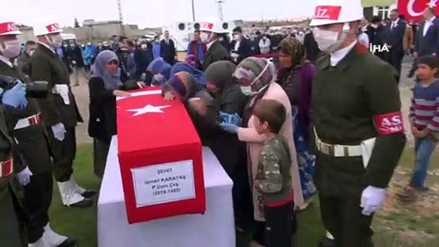 Şehit Karataş son yolculuğuna uğurlandı