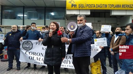 PTT emekçileri önlem istiyor: Coronavirüs taşıyıcısı olmak istemiyoruz