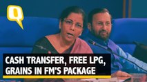 COVID-19 Package: FM Sitharaman Pledges Rs 1.7 Lakh Cr to the Poor