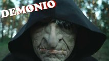 CRIATURA DE PRETO ASSUSTADORA FILMADA NA FLORESTA - VIDEOS MAIS ASSUSTADORES - BLACK CREATURE CAUGHT