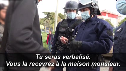 Confinement: opération de contrôle dans une cité marseillaise