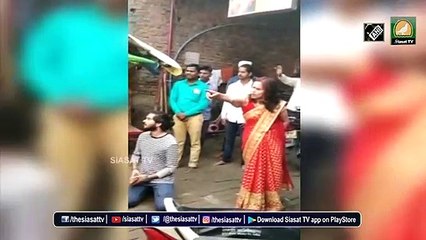 Woman tantric brandishes sword to stop police, later arrested