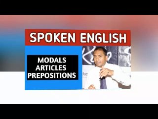 SPOKEN ENGLISH:MODALS/ARTICLES/PREPOSITIONS #gypsymusafir113