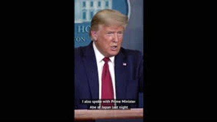 Trump hopeful of 'fantastic' 2021 Olympics