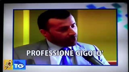 Professione Gigolo - Roy al Tg di Tv Centro Marche