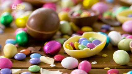 Chocolate Bunnies Don Surgical Masks in Preparation of Self-Isolated Easter