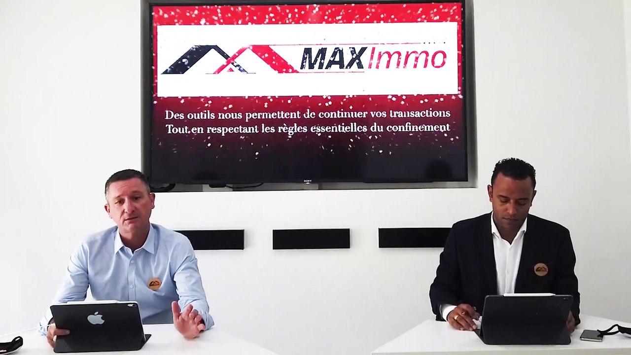Réseau MAXImmo, La Réunion 974 : Nous continuons de vous accompagner pendant le confinement !