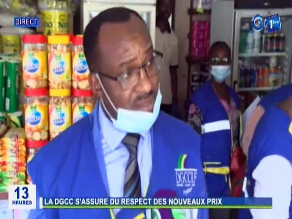 RTG / Covid-19 / Economie : Les agents de la Direction Générale de la concurrence et de la consommation sillonne les grandes surfaces pour s’assurer du respect des nouveaux prix