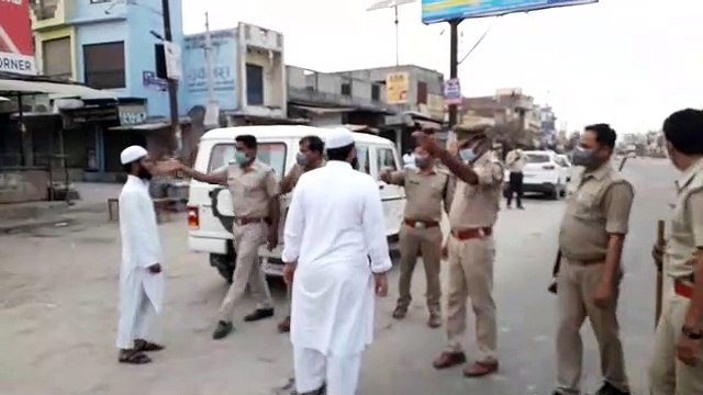 शामली: लॉकडाउन के उल्लंघन में 6 लोगों का चालान कटा