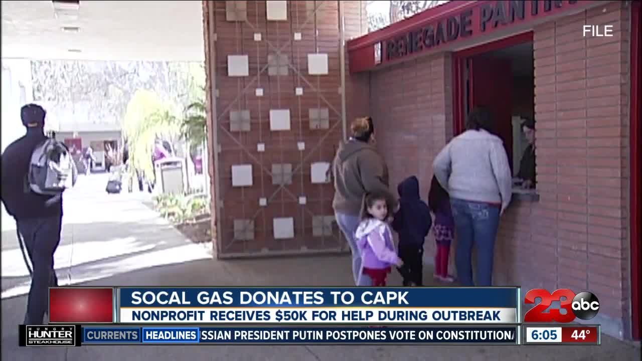 SoCalGas donation