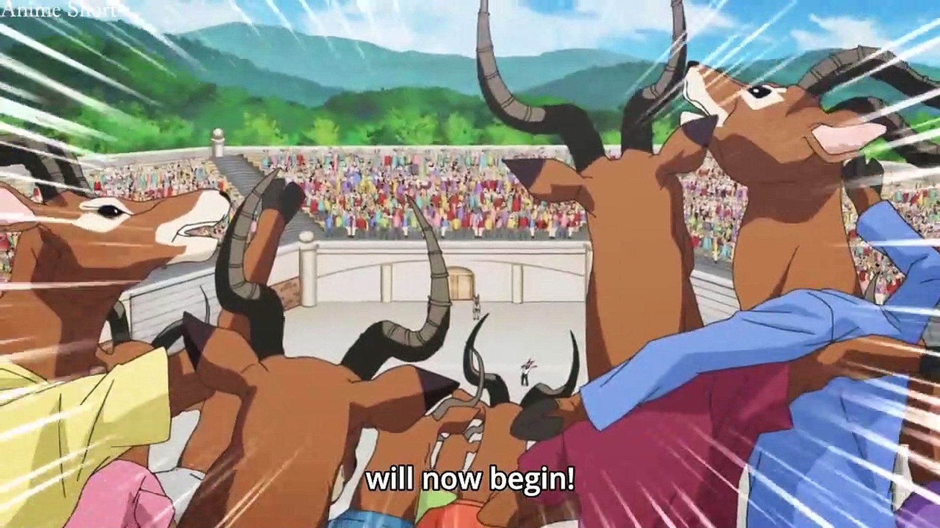 Noble lion fights to marry Impala | Murenase! Seton Gakuen (Seton