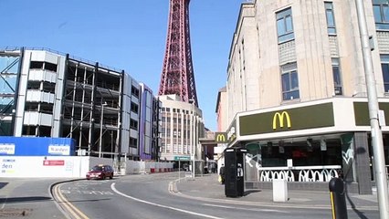 Coronavirus: Blackpool deserted as people take government advice to stay indoors