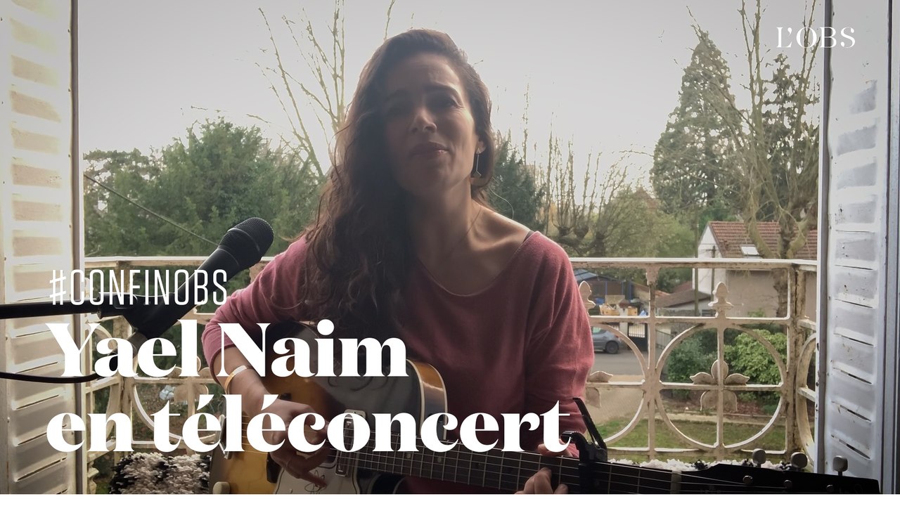 Téléconcert : Yael Naim joue « The Sun » à son balcon, en plein confinement