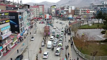 Van Büyükşehir Belediyesinin dezenfekte filosu görevde