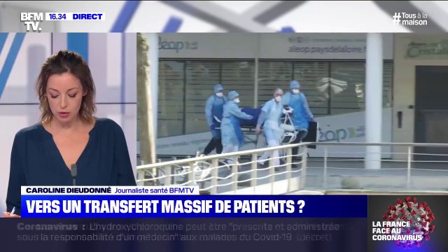 Coronavirus: 20 malades évacués vers l'ouest avec le TGV sanitaire