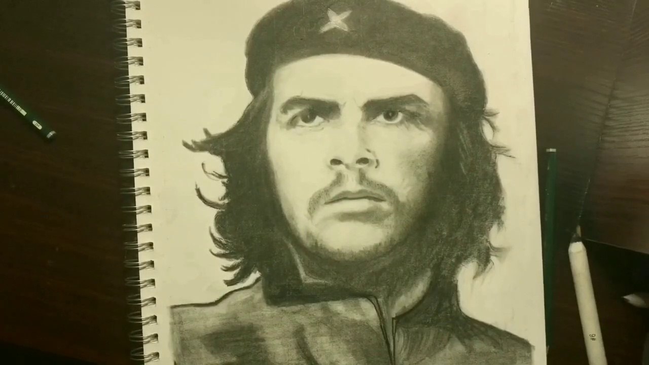 How to draw Ernesto Chequevera a Tribute Art - speed up Pencil Drawing_Suresh Marikannan |2| Its For You 720P