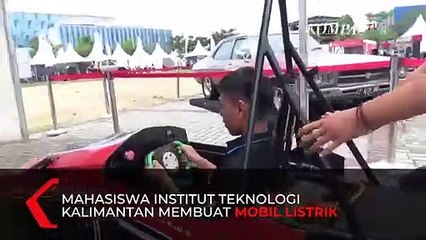 Ini Mobil Listrik Karya Mahasiswa Institut Teknologi Kalimantan Timur