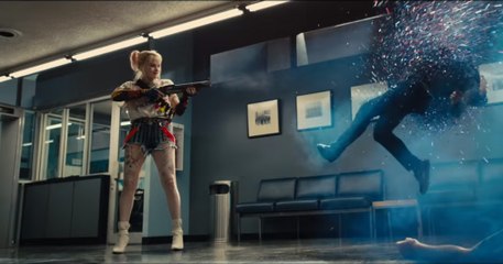 Birds of Prey - Harley Quinn vs Cops & Prisoners- Police Station Fight Scene