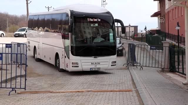 Yurt dışından gelen 138 kişi KYK yurduna yerleştirildi